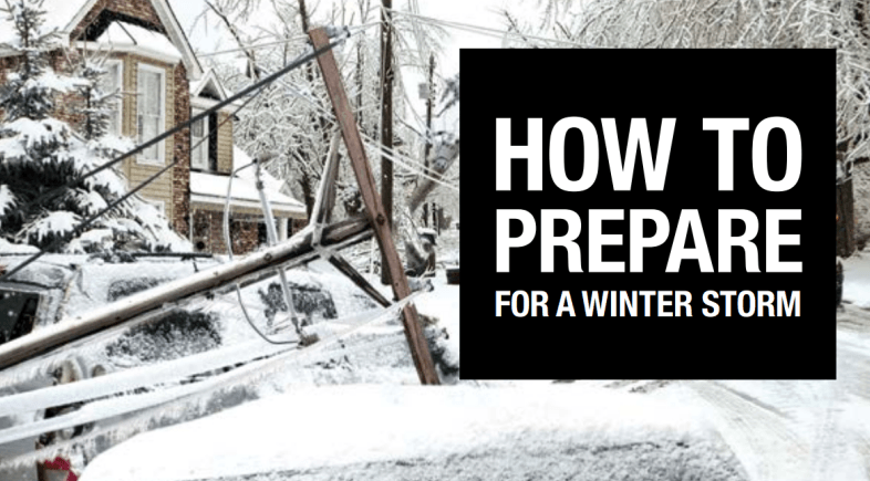 how to prepare for winter storm